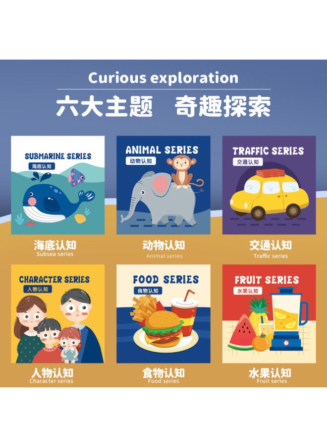 Baby Cloth Book March-june Baby Tear Not Bite Stereo Cognition Sound 1-year-old Children's Early Education Educational Toys - Image 4